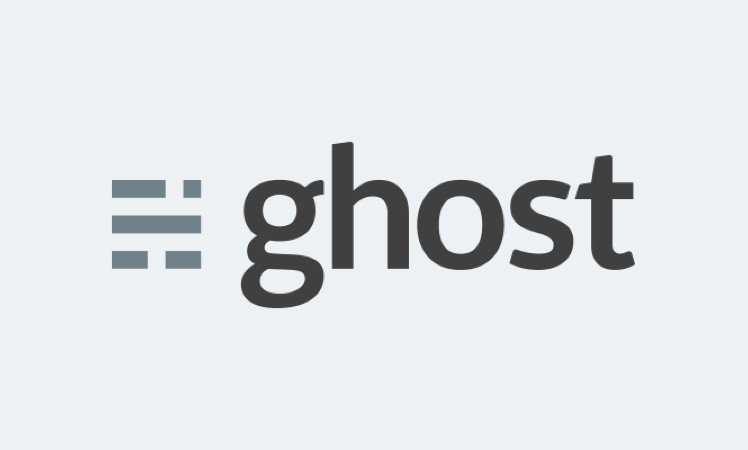 El logo de Ghost.org